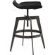 Bancroft 33.5 inch Onyx Adjustable Stool